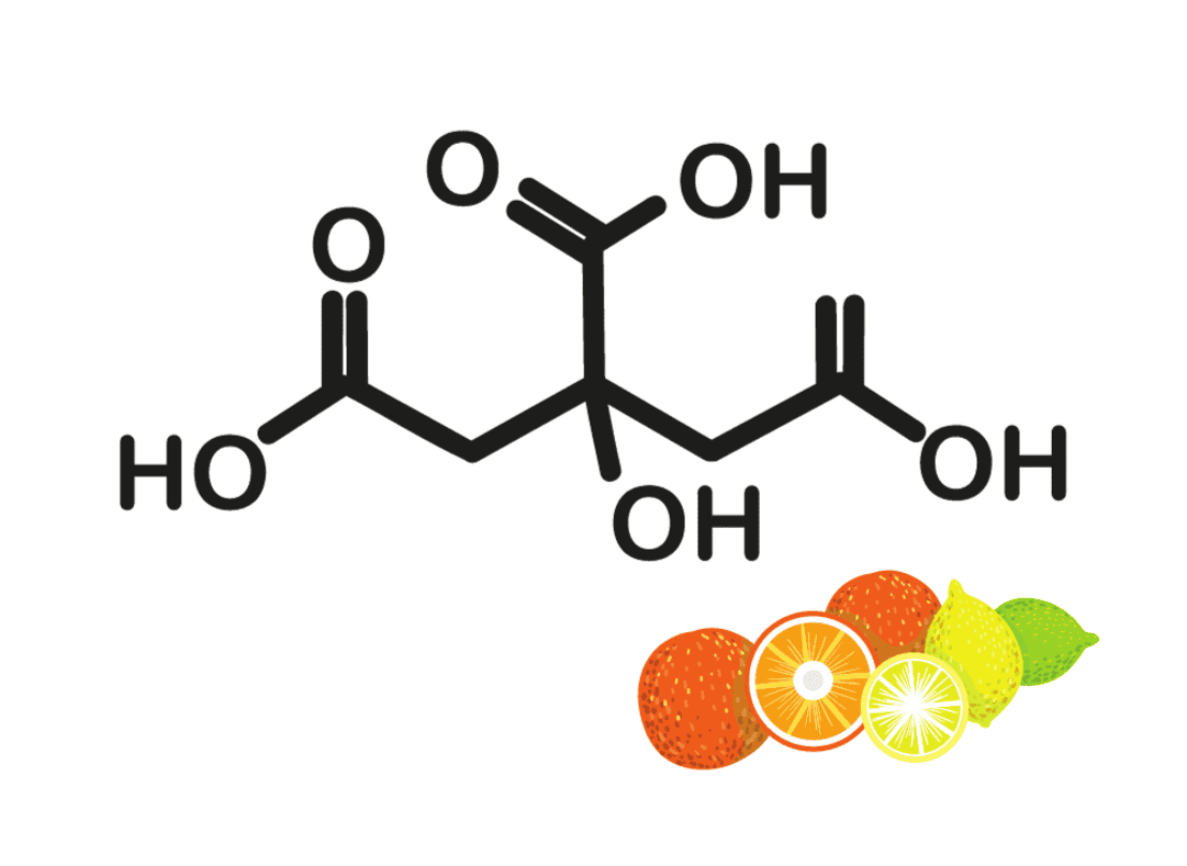 Tính chất hoá học của Axit Citric 