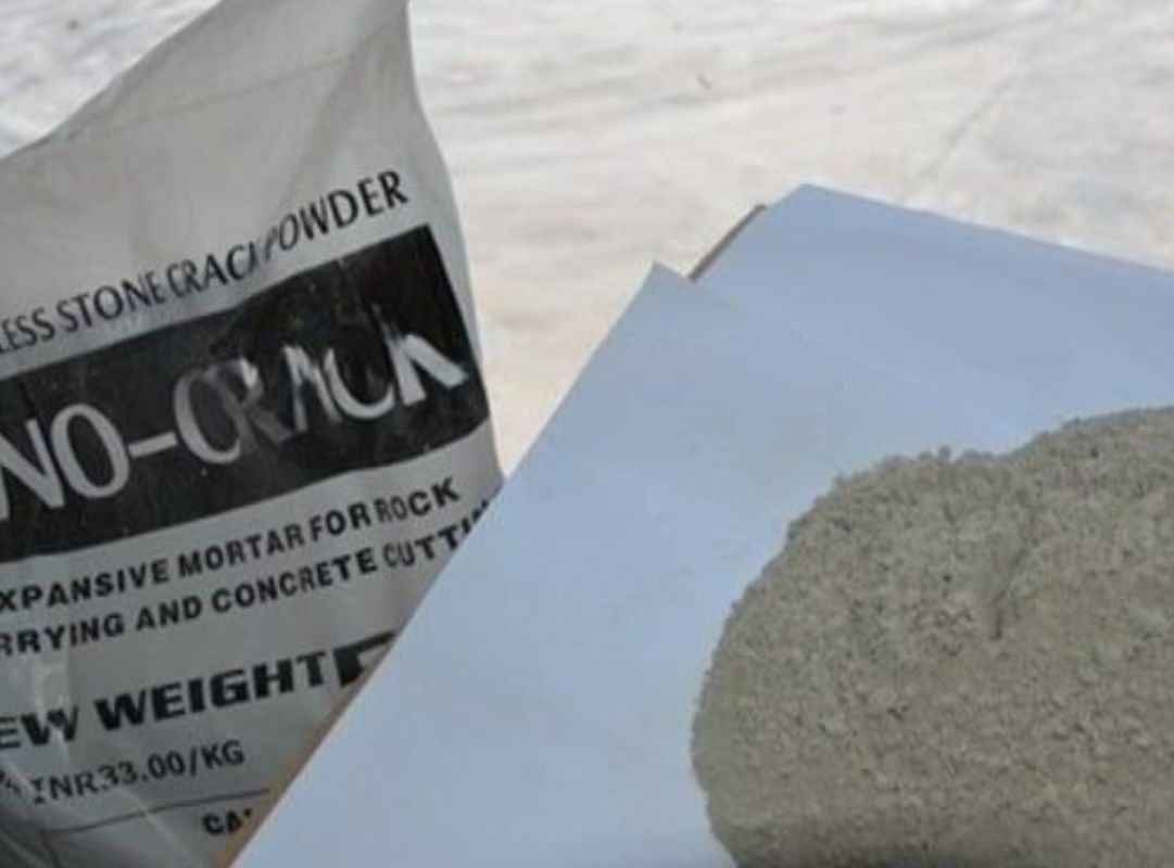 Bột nở phá đá: Giải pháp tách phá an toàn, hiệu quả không gây nổ