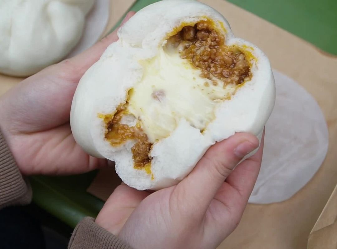 Mùi khai xuất hiện khi bánh bao vừa hấp xong còn nóng