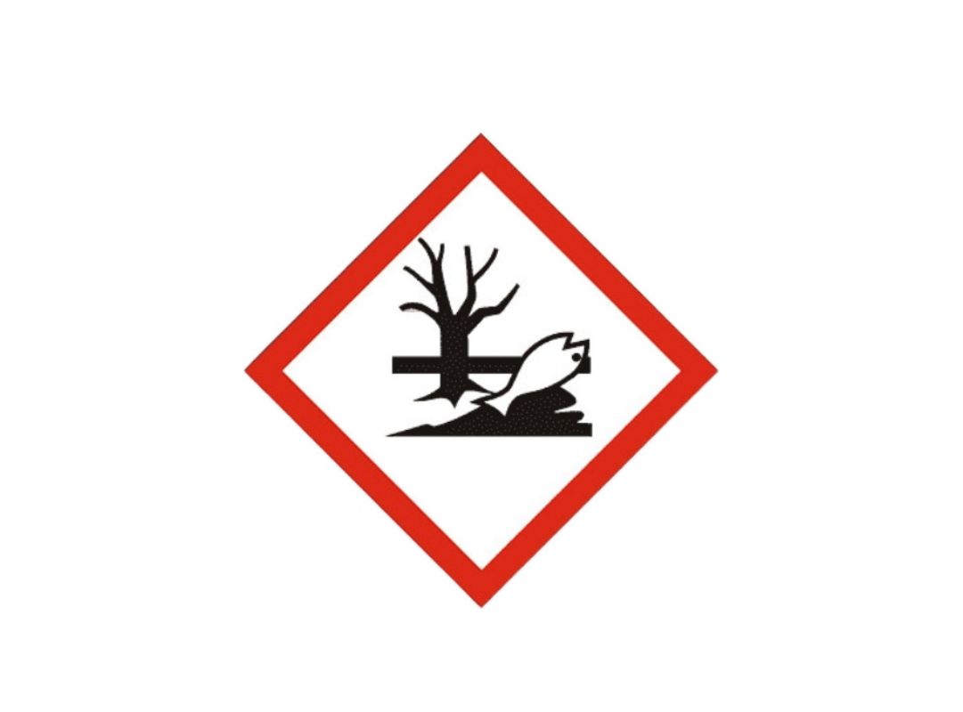 Biểu tượng môi trường cảnh báo độc hại sinh vật thủy sinh