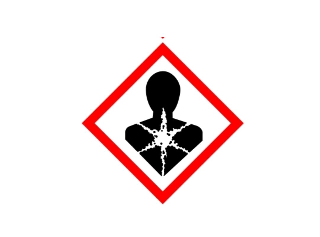 Biểu tượng nguy hại sức khỏe cảnh báo nguy cơ ung thư