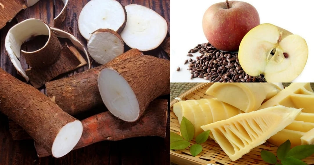 Chất độc xyanua có trong thực phẩm nào