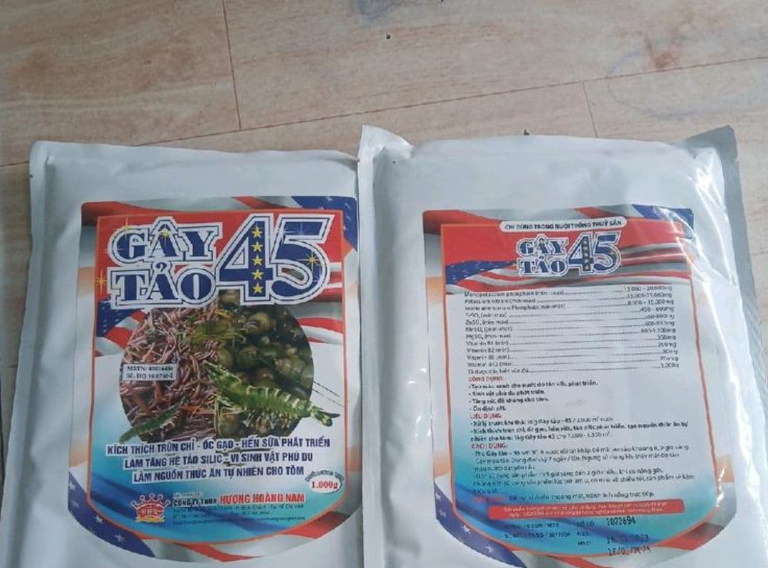 Gây tảo cho vuông tôm bằng khoáng vi lượng giúp tảo phát triển ổn định