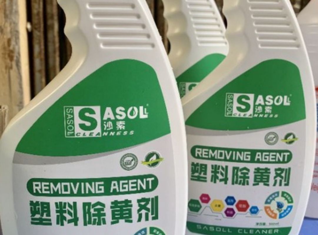 Tẩy trắng nhựa cũ giúp sản phẩm sáng mới như ban đầu